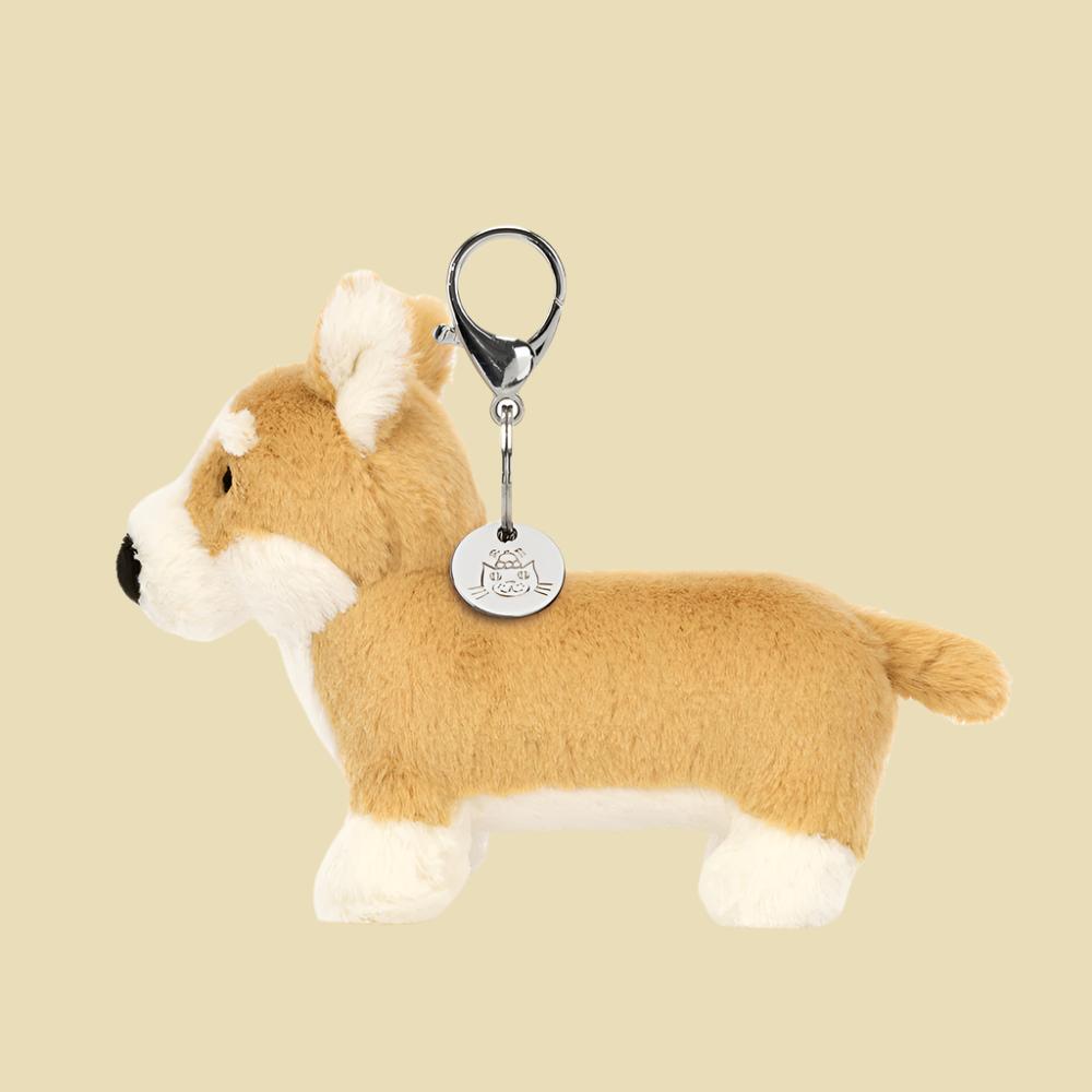 Jellycat Betty Corgi Bag Charm 1