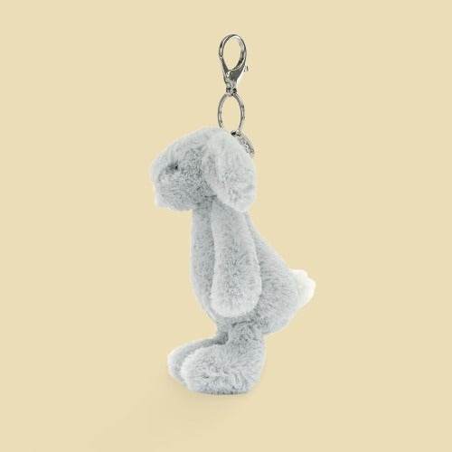 Bashful Silver Bunny Bag Charm - St Paul's Collectives Er