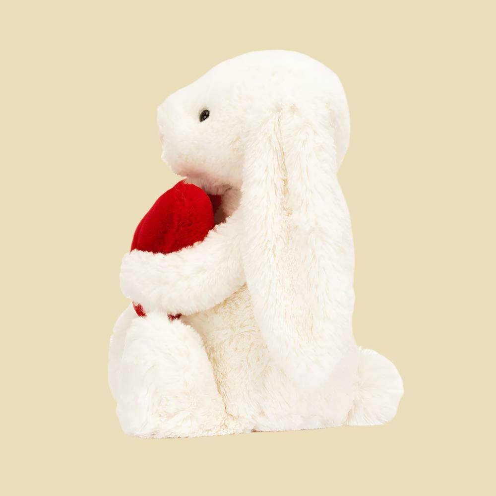 Bashful Red Love Heart Bunny - St Paul's Collectives Er