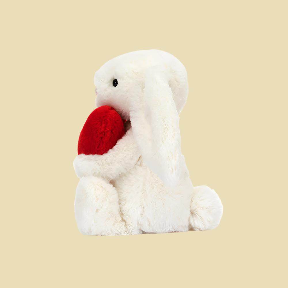 Bashful Red Love Heart Bunny - St Paul's Collectives Er