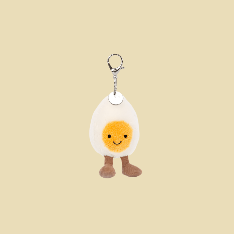 Jellycat Amuseables Happy Boiled Egg Bag Charm | Jellycat Egg | Jellycat Egg Bag Charm | Jellycat Egg Keychain | jellycat stuffed animals | jellycat amuseables | jellycat diner | jellycat plush | jellycat stuffed animal | jellycat toys | jellycat stuffed toys | jellycat plush toys | jellycat com | jelly cat plush | jellycat promo code | jellycat christmas | halloween jellycat | jellycat Halloween | jellycats near me