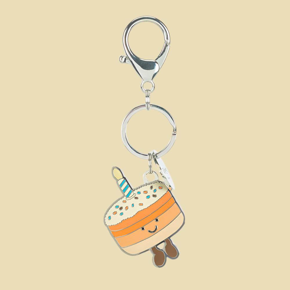 Amuseables Jellina Birthday Cake Keyring - St Paul's Collectives Er