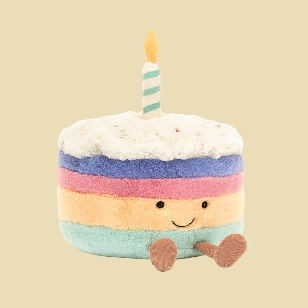 Amuseables Rainbow Birthday Cake - St Paul's Collectives Er