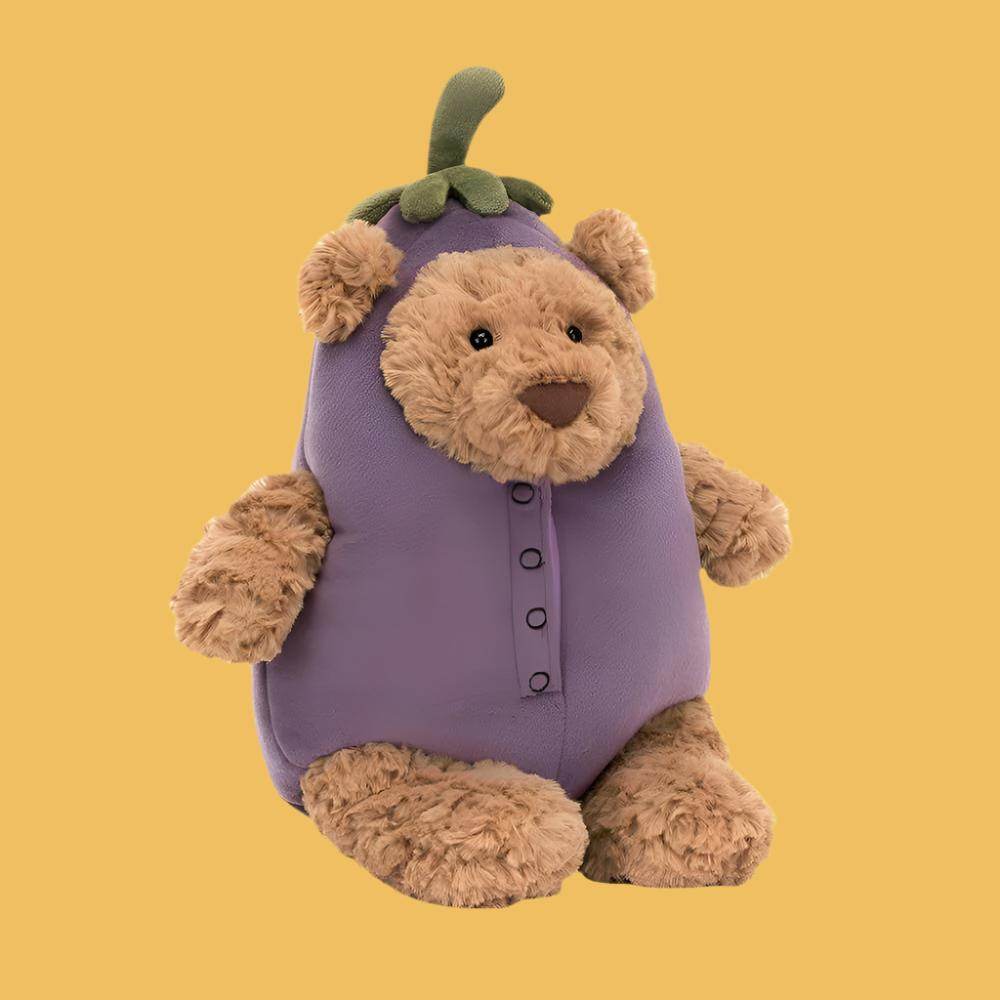 Bartholomew Bear Aubergine - St Paul's Collectives Er