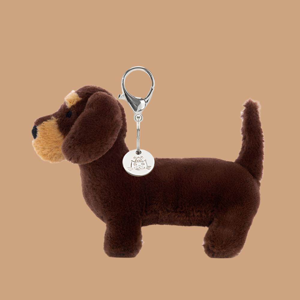 Otto Sausage Dog Bag Charm - St Paul's Collectives Er