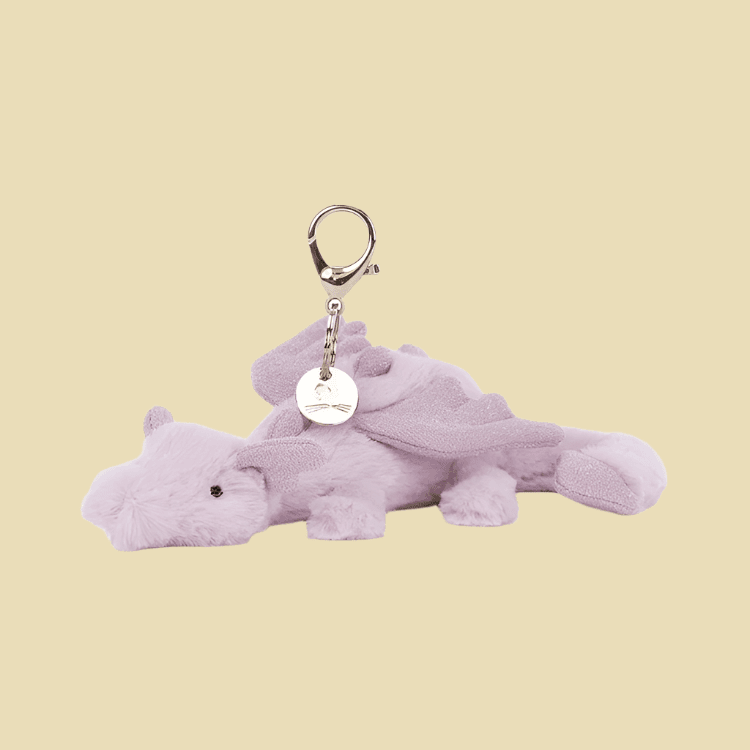 Lavender Dragon Bag Charm - St Paul's Collectives Er