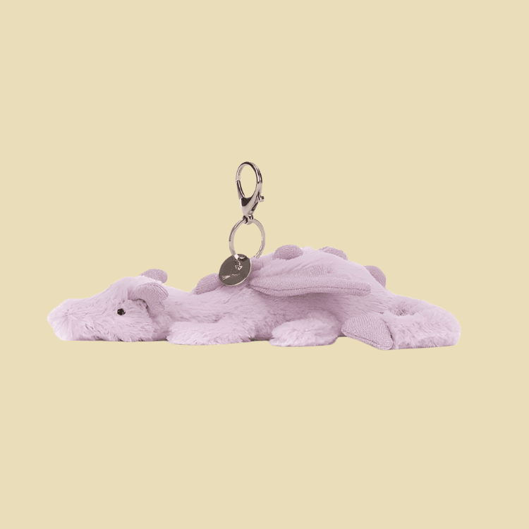 Lavender Dragon Bag Charm - St Paul's Collectives Er