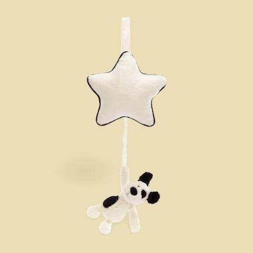 Bashful Black & Cream Puppy Musical Pull - St Paul's Collectives Er