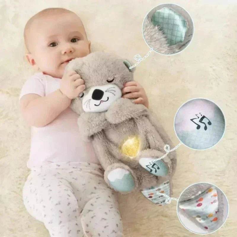 Soothe 'n Snuggle Otter Portable Plush Breathing Sound Companion - St Paul's Collectives Er