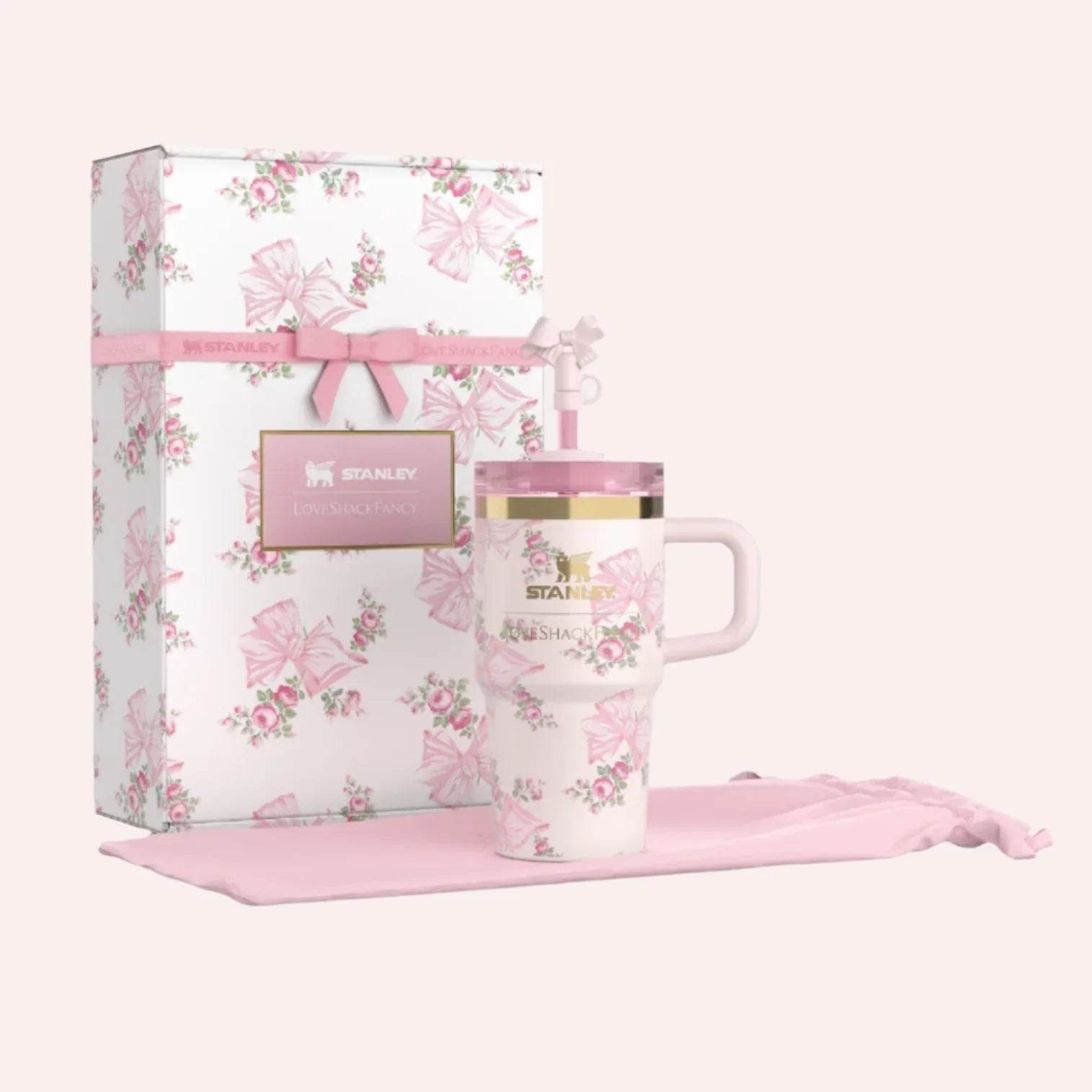 LoveShackFancy Holiday Quencher | Rosa Beaux Pink - St Paul's Collectives Er