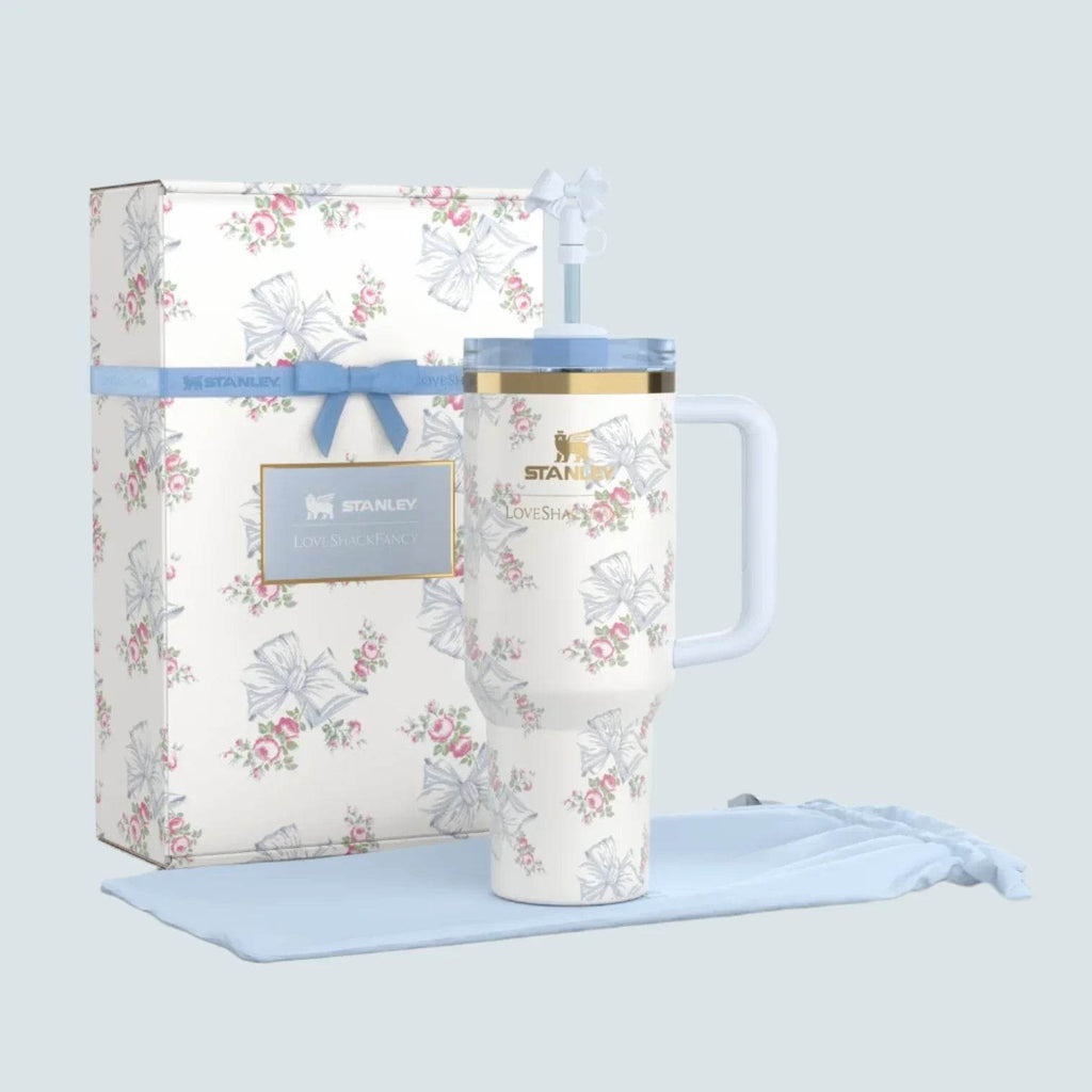 LoveShackFancy Holiday Quencher | Rosa Beaux Blue - St Paul's Collectives Er